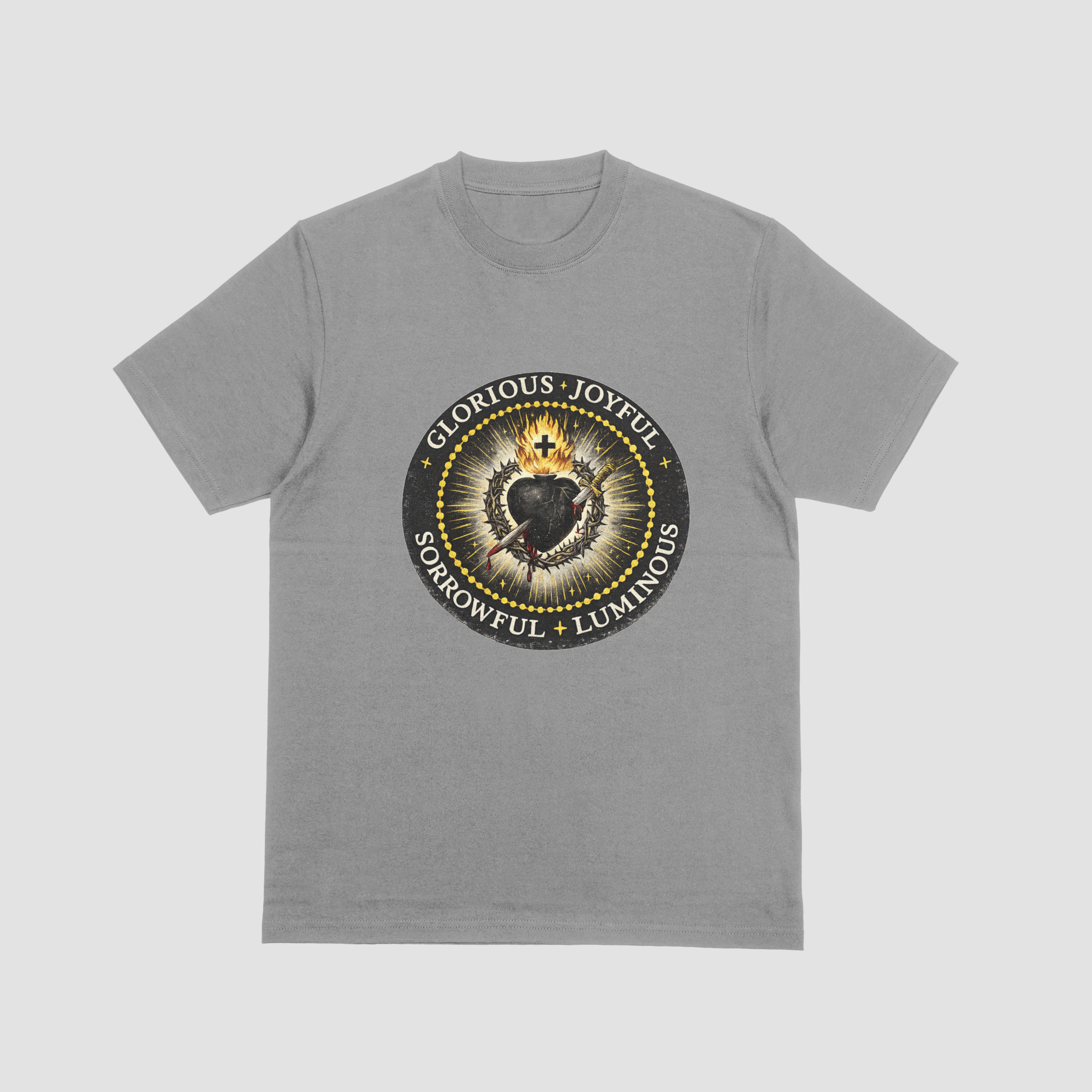 Glorious • Joyful • Sorrowful • Luminous Rosary T-Shirt