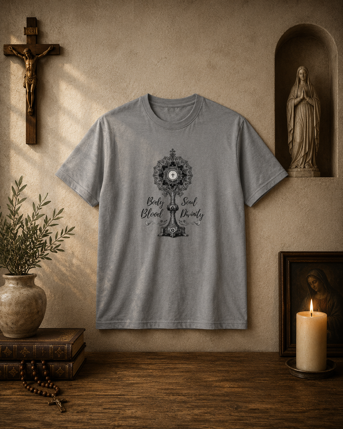 Body, Blood, Soul; Divinity T-Shirt