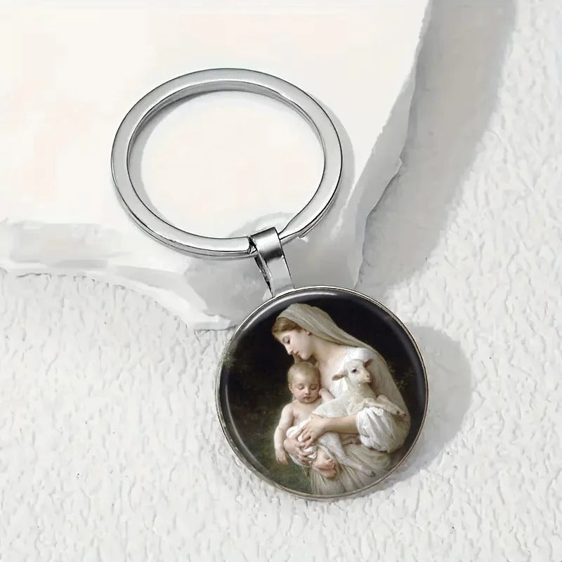 Holy Family Cameo Necklace — A Symbol of Love, Protection & Peace