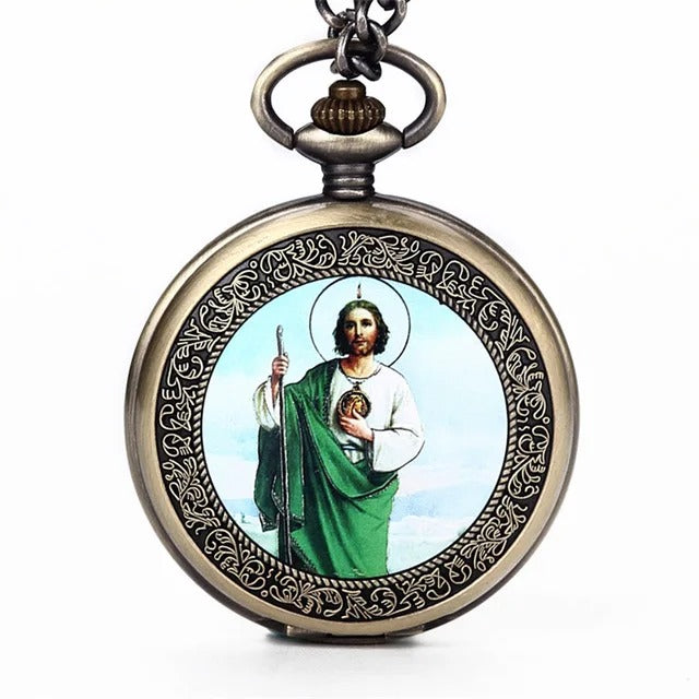 Sacred Heart Pocket Watch