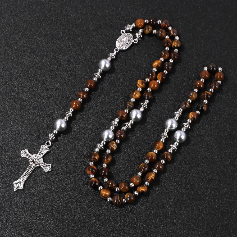 Tiger Eye Rosary
