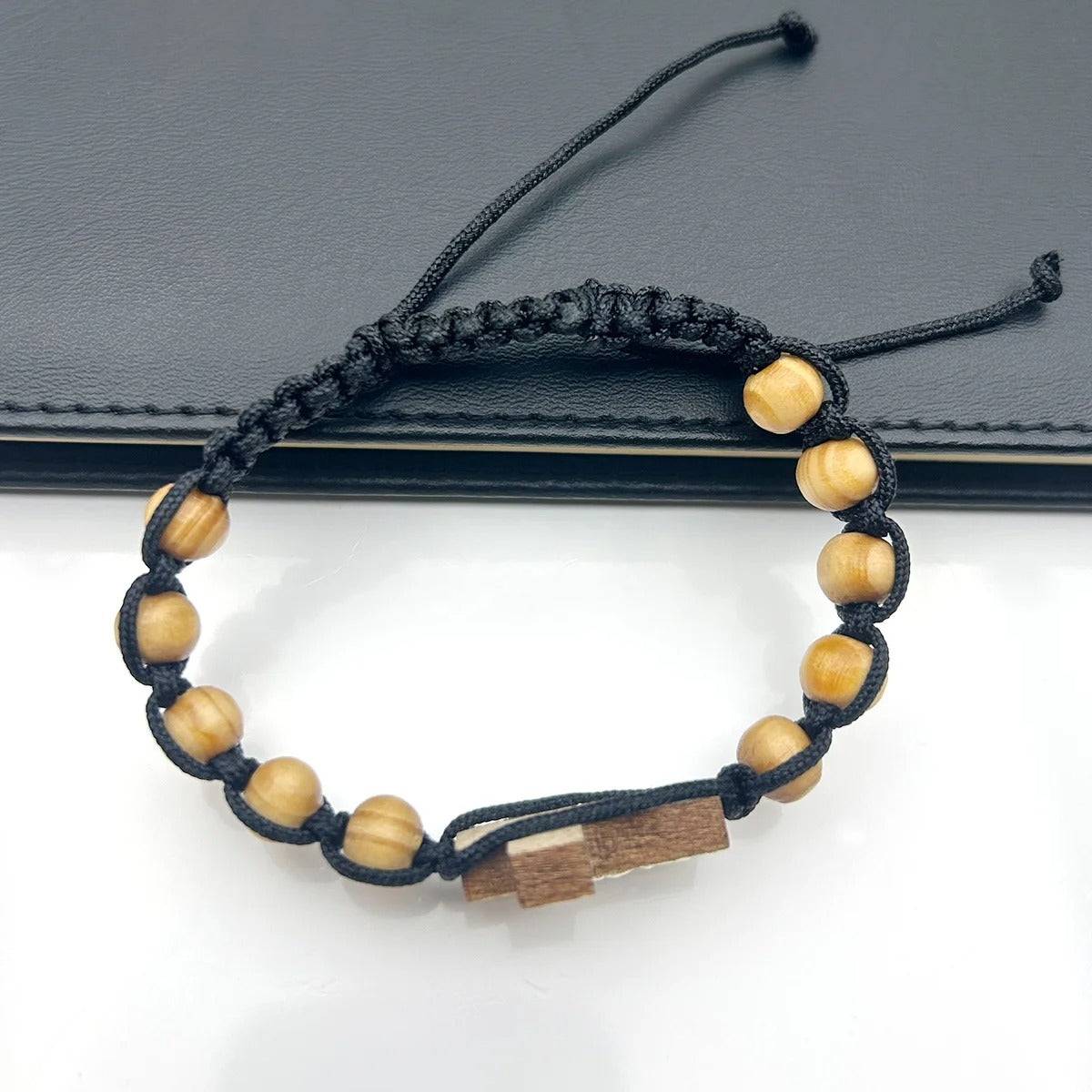 Olive Wood Rosary Bracelet