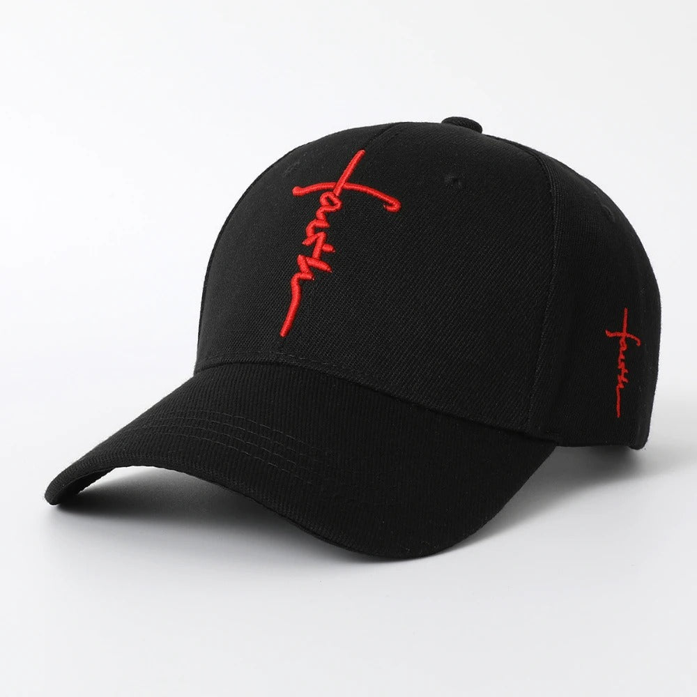 Faith Cross Baseball Cap