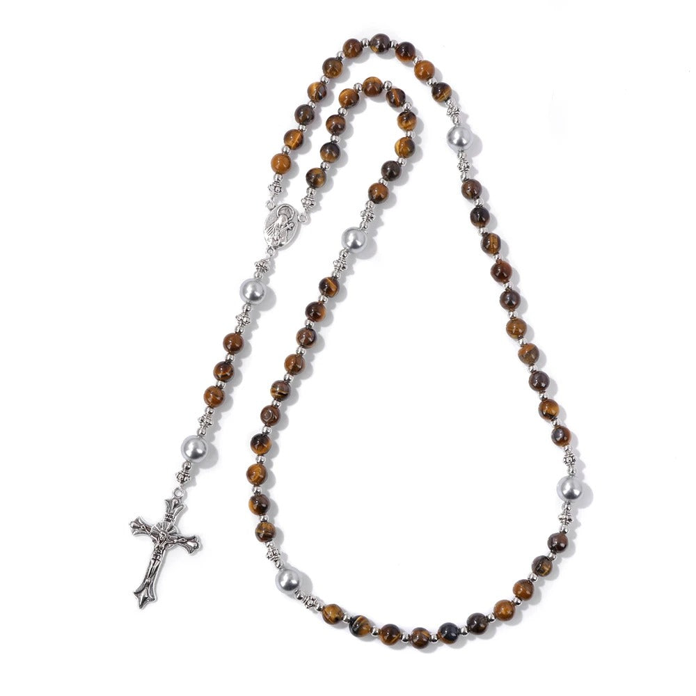 Tiger Eye Rosary